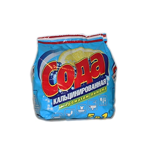 Сода кальцинированная 500гр 5в1 Лимон в пакете Дельта (24)