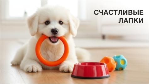 Счастливые лапки!