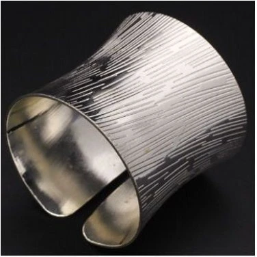 Набор колец для салфеток 6шт Камея 44см, серебро_2