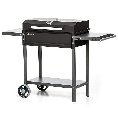 Мангал-гриль передвижной МАН 205, 128*52*90 см