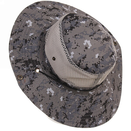 Шляпа мужская с клепками и сеткой Tourist, микс 5 цвтов, 58р, ширина полей 7,5см_15