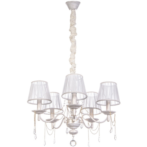 Люстра 5*40Вт Е14 60*60*100см 29-P8510/WH+G