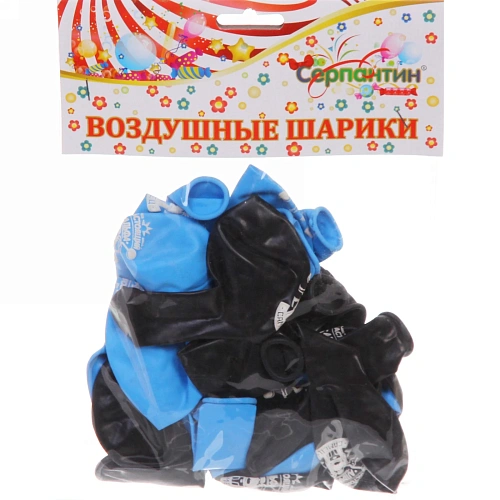 Воздушные шары  25 шт, 1025см Альфа Самец, (микс)_3