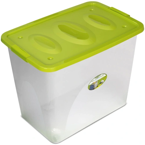 Ящик универсальный на колесиках "Астело", цвет оливковый 60*40*28см С665ОЛВ