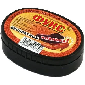 Губка для обуви Фукс - мини, бесцветная