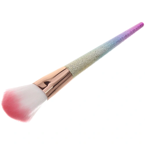 Кисть для макияжа для пудры и румян "ДИ БЬЯНКА", цвет как на фото, 17.5см