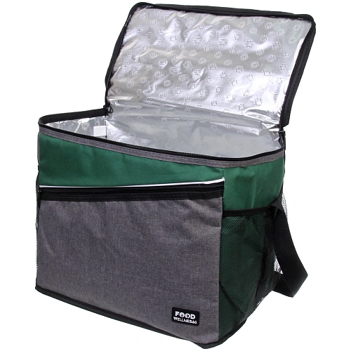 Термосумка 32 л, 402532 см, WM799-4, серый-зелёный_6