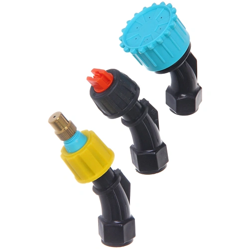 Опрыскиватель садовый Садовник аккумуляторный с зарядкой от USB три насадки, шланг 3м_3