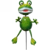 Фигура на спице "Лягушонок" 7*12*40см для отпугивания птиц