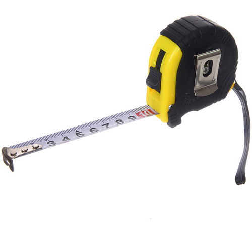 Рулетка Lamboss три фиксатора обрезиненный корпус 3М_3