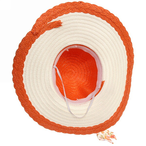 Шляпа женская с широкими полями TiraMiSu- Аврора, микс 3 цвета , р58, ширина полей 12 см_18