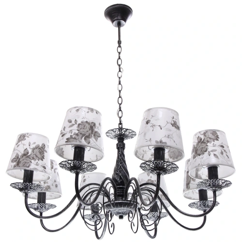 Люстра 8*40Вт 3-6388/8 BG+WT