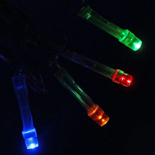 Гирлянда для улицы ЗАНАВЕС ш3 в2,5м 480 ламп LED, прозрачпров, 8 реж, Мультицвет (возможность соединения)_2