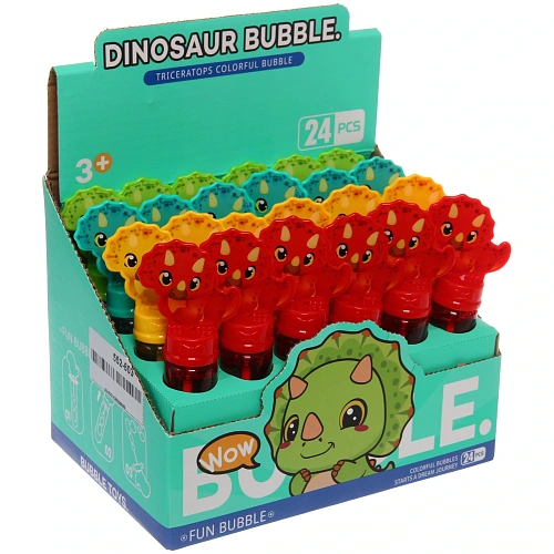 Мыльные пузыри Трицератопс 14 см, 40 мл_3