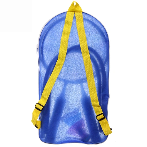 Бадминтон в наборе K-707 6 предметов 2 металлические ракетки 43 см,3 волана, чехол (синий)_3