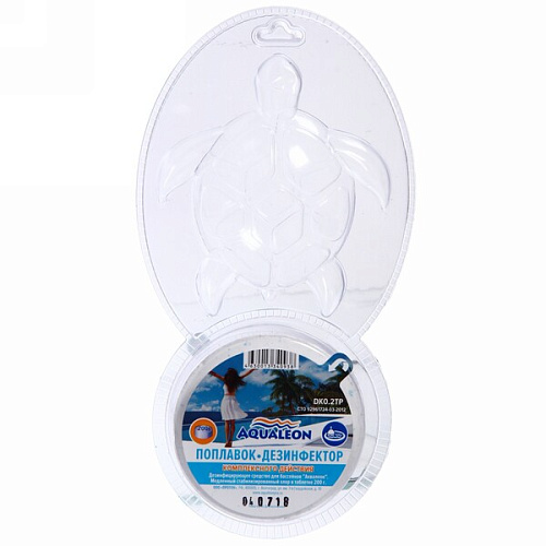 Комплексное средство для дезинфекции воды в бассейне Aqualeon 1 таблетка200 гр (поплавок)_1