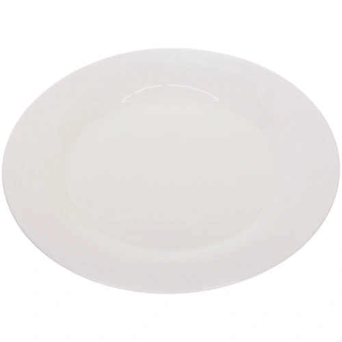 Тарелка керамическая "Белая классика" 23см 