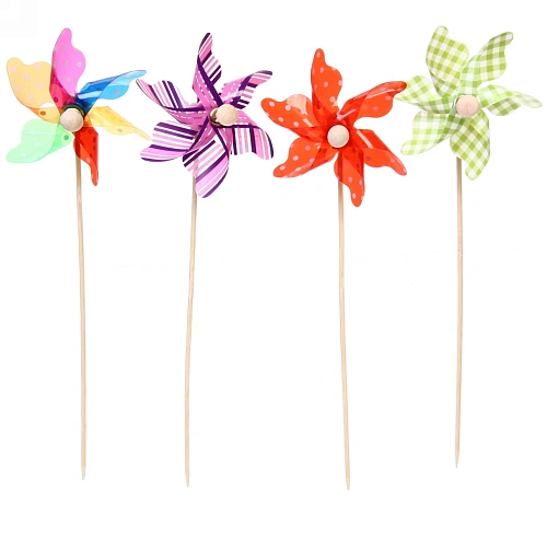 Ветрячок d-8 см Цветной Помощник Штекер 23 см_6