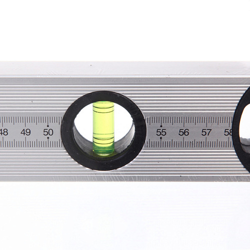 Уровень строительный алюминиевый Lamboss, 3 глазка, 60см_8