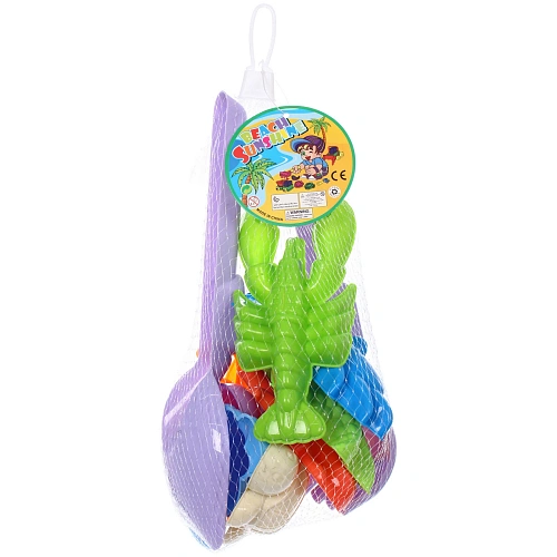 Набор для игры в песочнице Морские жители, 19169,5 см, 11 предметов_6