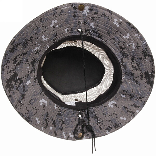 Шляпа мужская с клепками и сеткой Tourist, микс 5 цвтов, 58р, ширина полей 7,5см_8