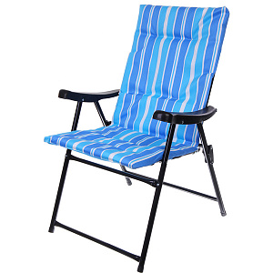 Кресло складное с подлокотниками Релакс R1297-6, 59*60*92 см, ДоброСад
