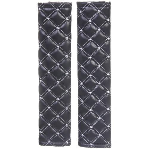 Накладка на ремень безопасности HJ-F002, 2 шт., черный-белый