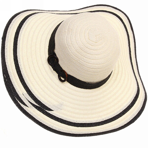 Шляпа женская с широкими полями TiraMiSu- Мирель, микс 6 цветов, р58, ширина полей 15 см_22