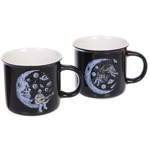 Кружка керамическая 390мл "Космонавт"