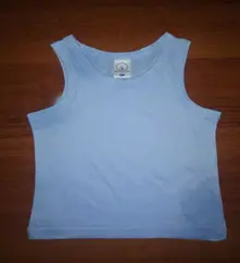 Майка детская, однотонная, р. 110