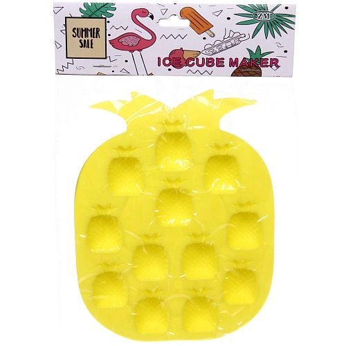 Форма для льда силиконовая Ананас 1914см, цвета микс_7