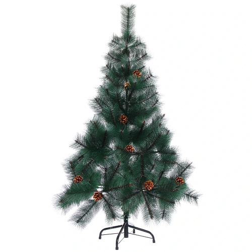 Ёлка "Волшебная шишка" 120 см, леска + шишки (110 веток)