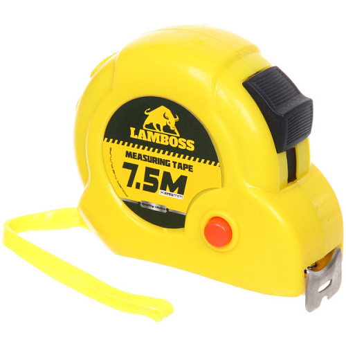 Рулетка Lamboss два фиксатора 7,5М_4