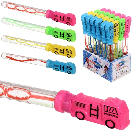 Мыльные пузыри "Пожарная машина" 25 см, 80 мл