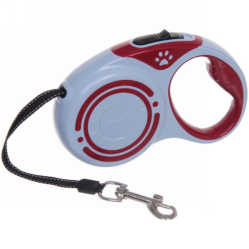 Поводок-рулетка Pet 5м до 15кг цвет голубой Ultramarine_4