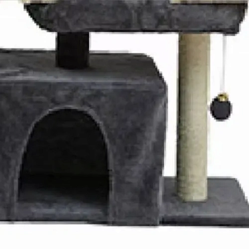 Когтеточка напольная МУРРРЛЫКА цвет темно-серый 402020см_1