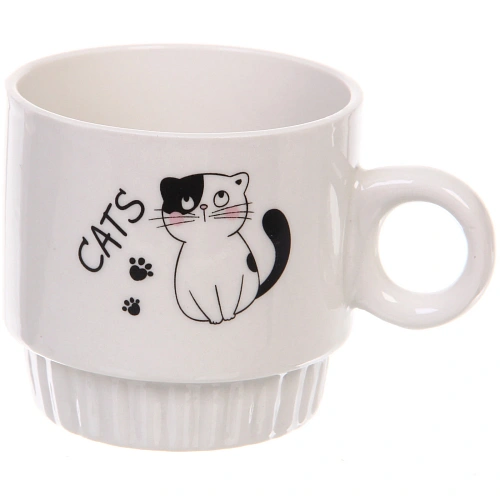 Набор кружек на стойке 280мл Котики_7
