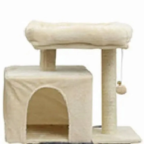 Когтеточка напольная МУРРРЛЫКА цвет молочный 402020см_1