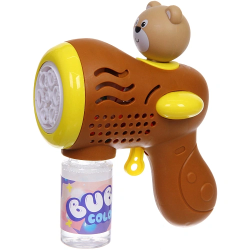 Мыльные пузыри "SpaceBear" 17*13*7 см, 50 мл, на батарейках (АА 4 шт, в компл не входят)