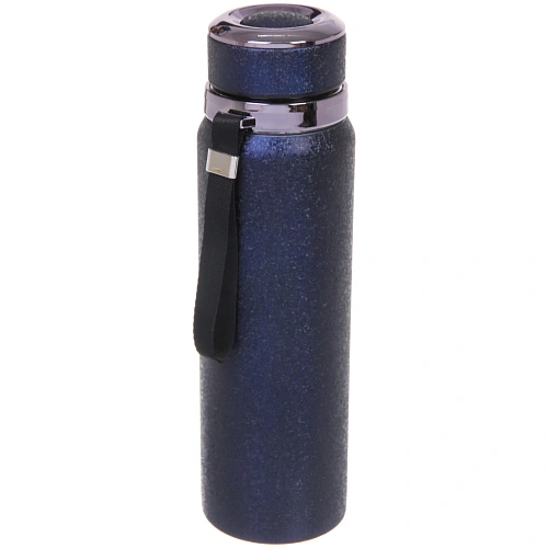 Термос 1000мл "Альпинист", цвет синий  