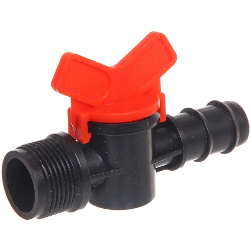 Муфта соединительная с односторонней наружней резьбой и краном 34 ДоброСад_12