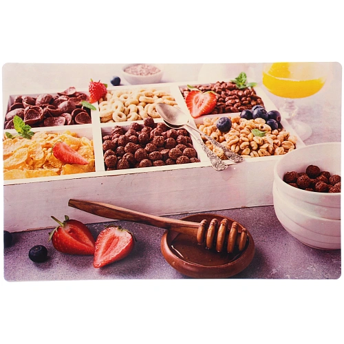 Салфетка на стол 42*27см в наборе 4шт "Мюсли"