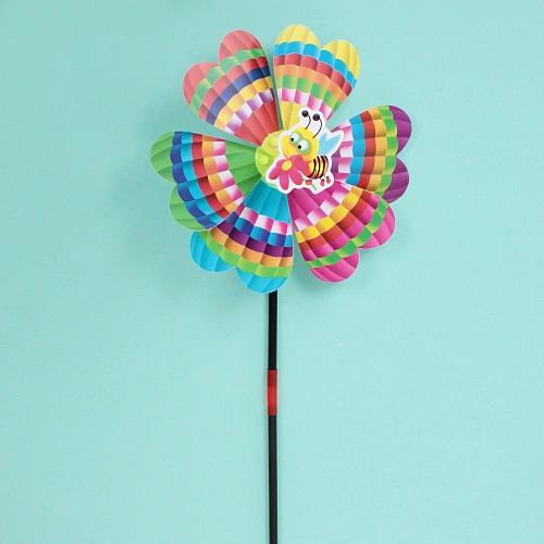 Ветрячок Сказочный цветок d-22 см, 49 см в ассортименте_3