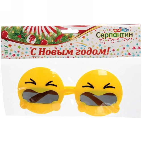 Очки карнавальные Смайлики_3
