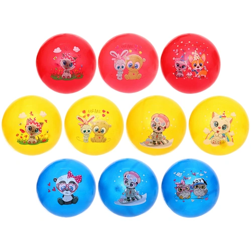 Мяч 22 см "Милые зверушки" (60 гр.)