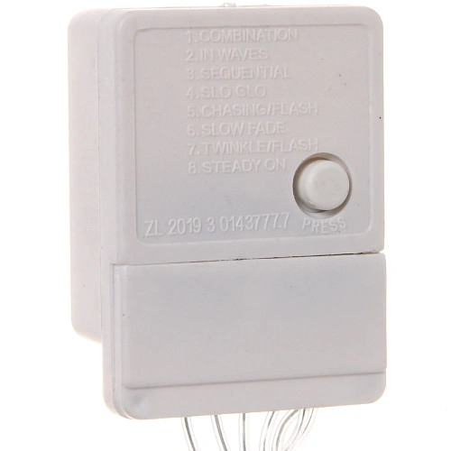 Гирлянда для дома Bright light 9,5м 100 ламп LED прозрачпров,8 реж, IP-20, Фиолетовый (возможность соединения)_7