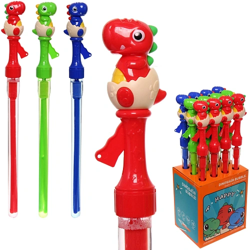 Мыльные пузыри "Динозаврик" 49 см, 150 мл, большие пузыри