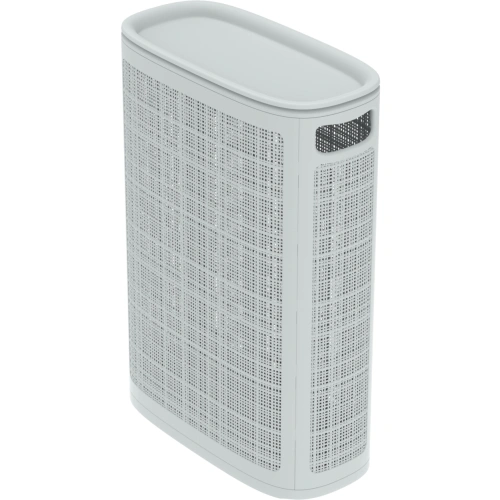 Корзина для белья Лён 45л плетёная 43×20×60см серый 