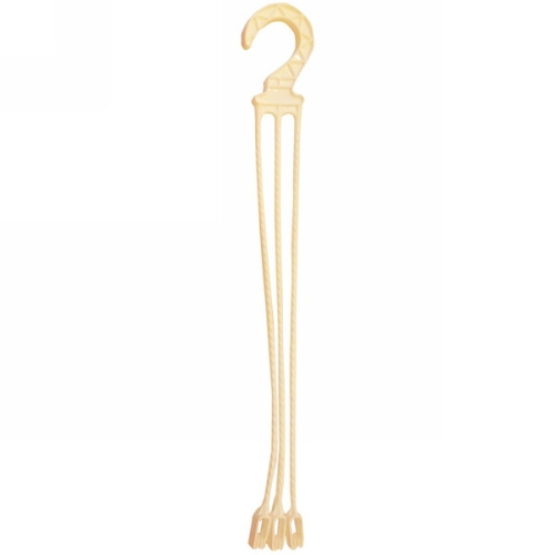 Подвес для кашпо пластиковый "Мальва" кремовый