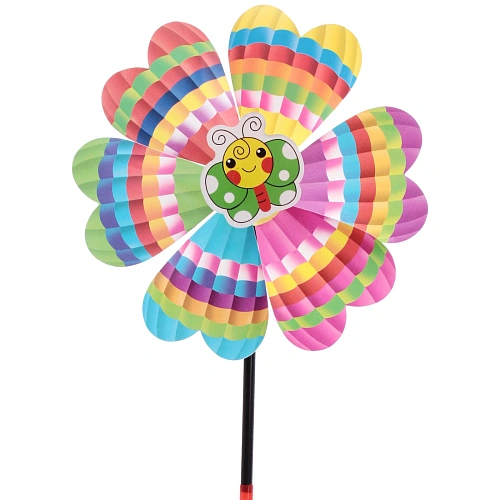 Ветрячок Сказочный цветок d-22 см, 49 см в ассортименте_6